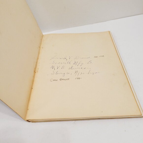 Vtg 1924 Handbook Operators Gridley Automatic Screw Machines National Acme Co - Picture 2 of 8